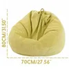 Chair Covers 70x80cm Lazy Sofas Cover Chairs With Inner Liner Warm Corduroy Lounger Seat Bean Bag Pouf Puff Couch Tatami Living Room