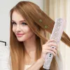 Curling Irons Flat Iron Hair Rightener Professionele dubbele spanning rechtbrenger LCD -display 2 inch plaat 230509