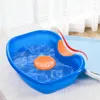 Bassänger Portable Shampoo Sink Hair Bed Frisör tvättbassäng Plastbassäng med dräneringslang hår tvättbadkar för barn funktionshindrade äldre