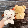 12 cm Kegui Dog Torketchain Animali di peluche bambola peluche Toychain Wholesale Wholesale Caldo fumetto melodia Kuromi Peluga Regalo di compleanno della bambola anime bambola anime