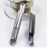 Rostfritt stål te infuser Creative Pipe Design Metal Siler for Mug Fancy Filter för Puer Herb Teas Tools Tillbehör
