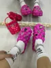 Talltor 2022 Fashion Women Street Punk Slippers Sandaler S With Charms Flip Flops Eva Summer Plus Size 46 Casual Shoes For Female G230509