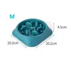 Feeding Pet SlowFeeder Dog Bowls Puppy Slow Down Eating Feeder Dish Bowel Prevent Obesity Prevent Choking Dogs Supplies Dropshipping