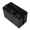 Lithium Iron Phosphate Battery Box for 12V 24V 100Ah 120Ah 150Ah 200Ah 300Ah 12.8V 25.6V 51.2V Battery Pack with BMS LCD Display