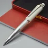 Продвижение Silver Metal Ct Ballpoint Pen School Office Cationaly Stactionty Luxury Refill Pens для рождественских подарков