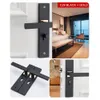 Door Locks Vintage bedroom door lock sturdy door handle colored kitchen wooden door furniture aluminum door lock 230508