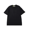 22FW 유럽 무리 T 셔츠 여름 티 하이 스트리트 캐주얼 남성 여성 플러스 크기 짧은 슬리브 Tshirt 8 번째 시즌 새로운 컬렉션 색상 산호