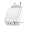 US EU plug usb c adaptateur rapide mobile 5v 3a pour Android 2A Travel Micro QC 3.0 Wall PD USB Charger