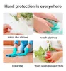 Protective gloves wear resistant and anti slip Waterproof and oil proof Good wear resistance and soft Water-tigh tProtect hands and improve safety