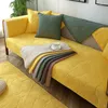 Housses de chaise coton matelassé housse de canapé pour salon Simple couleur unie universel tapis tapis antidérapant canapé CHAUSUB