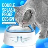 Alimentation 1L bol pour chien bol flottant abreuvoir d'eau bouche non mouillée éclaboussures d'eau bol pour chat distributeur d'eau anti-débordement bol pour animaux de compagnie Portable