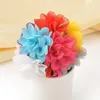 Acessórios para o cabelo por atacado muito elegante Flor Chiffon Bandas de fita de fita de fita de cabeça nascidas 10pcs