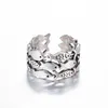 Band Rings Punk Cool Hip Pop Fish Rings for Women Adjustable Open Finger Rings Man Party Gift 2023 Z0509