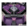 Floor Mats Carpets Custom Fit Car Accessories Mat Waterproof Pu Leather Eco Friendly Material For Vast Of Vehicle Fl Set Carpet Wi Dhxfs