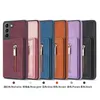 PU Leather Case For Samsung Galaxy A54 A72 A73 A53 M33 A31 A51 A21S A14 Phone Case Magnetic Sheepskin Matte Cover Coque