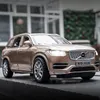 Diecast Model 1 32 Diecast XC90 SUV Model Zabawek Otwarte Drzwi Otwarte Zabawki lekkie zabawki samochodowe dla dzieci Prezenty Bożego Narodzenia 230509