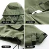 Vestes pour hommes M65 Hiver Armée vert Mode Chaud Parkas À Capuche Solide Épais Outillage Rembourré Veste Kpop Manteau Hommes Vêtements Harajuku Top Mâle 230509