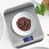 Balances Ménagères 10KG Balances De Cuisine En Acier Inoxydable Pesant Pour Régime Alimentaire Balance Postale Mesure LCD Précision Électronique 230506