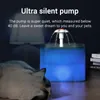 Rojeco自動猫の噴水フィルター屋内2L LED猫用水ディスペンサーペット猫用飲酒噴水