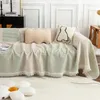 Chair Covers Couch Cover Useful High Elasticity Comfortable Soft Plush Sofa Slipcover Office Supplies Cushion