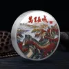 Arts et artisanat 1000g menthe chinoise de Shanghai 1kg Ag.999 médaillon commémoratif coloré en argent de la Grande Muraille