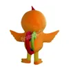 Hot New Bird Mascot Trajes de Natal Fanche Fanche Party Cartoon Character Dit Suit de adultos Tamanho da Páscoa Carnaval Publicidade de Páscoa