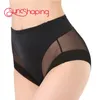 Moldeadores para mujer Malla transpirable sin costuras Íntimos Bragas moldeadoras de cuerpo Pantalones femeninos Control elástico alto Breve adelgazante Ropa interior para el vientre 230509