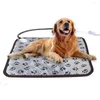 Cat Beds Electric Heating Pet Mat Waterproof And Bite-Resistant Winter Warm Blanket Kitten Safe Soft Heat Pad For Cats Dogs Products