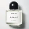 Ventes chaudes Luxe Designer Parfum Byredo 100ml SUPER CEDAR BLANCHE MOJAVE GHOST Qualité EDP Parfumé Parfum Free Fast Ship