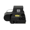 558 Holographic Red and Green Dot Scope Illuminated Optics Hunting Rifle T-dot Reflex Sight With Integrated 5/8" 20mm Weaver Rail Quick Detachable Mount