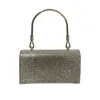 HBP New Rhinestone Tote Women's Full Diamond Crossbody Bag Light Luxury Dinner Bag Dress Wrist Bag