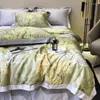 Bedding Sets Washed Satin Cool Ice Summer Quilt Air Conditioner Thin Blanket Breathable Sofa Office Bed Travel Cover