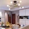 Chandeliers LED Chandelier Nordic E27 Ceiling Lamp For Living Dining Room Bedroom Kitchen Coffee Hall El Villa Indoor Lighting Decor