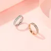 Love Ring Luxury Jewelry Full of Stars Rings for Women Titanium Steel Alloy Gold-Plated Process Fashion Accessories Never Fade Not Allergic