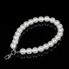 8mm perle perlée bracelets porte-bonheur or argent couleur bijoux pour femmes fille fête Club mariage accessoires de mode