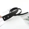 Ceintures Ceinture Femme | Noué noir | Cravate en similicuir PU large taille fine ceinture Cinch Band Accessor