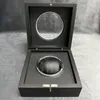 Watch Boxes Factory Wholesale Hub Boîte en bois noire originale avec étui à fenêtre en acrylique et possibilité de personnaliser la carte