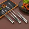 Grill Tongs Meat Cooking Utensils For BBQ Baking Silver Kitchen Accessories Camping Supplies Item Barbecue Clip