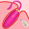 NXY vibratori vibratore senza fili uovo di salto per le donne simulatore del punto G Kegel Ball vaginal trainer telecomando giocattoli del sesso vibrante per adulti 18 230508