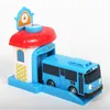 Modello pressofuso coreano simpatico cartone animato garage il piccolo bus giocattoli modello mini tayo plastica baby araba oyuncak auto per bambini bus giocattolo 230509