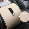 Araba koltuğu kapaklar sürücü yastığı nefes alabilen ofis sandalyesi kaymaz koruyucu ped destek bel kapağı