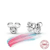 925 sterling silver charms for pandora jewelry beads Moments Heart O Pendant charm