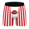 Slip nez d'éléphant boxeurs sous-vêtements masculins roman dessin animé motif doux culotte Shorts numérique imprimé cadeau pour petit ami 2023