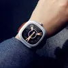 Montres noires à bande de caoutchouc pour femmes, montre-bracelet classique à cadran rond pour dames, montre-bracelet d'affaires