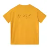 men shirts designer t shirt women Tees tshirt Luxury top Clothes Fashion Casual Classic Crew Neck Cotton Womens mens Yellow and white tee tshirts