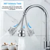 Nytt munstycke för Faucet Extenderwater Diffuser Tap 3Mode Mixer Aerator Kitchen Attapter Frother Sprayer Saving Bubbler Filte