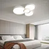 Plafondlampen moderne witte led verlichting glans voor levende eetkamer keuken decor lamp indoor slaapkamer armatuur