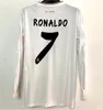 Kaka Benzema retro koszulki piłkarskie Di Maria Alonso Ronaldo Modric Higuain Real Madrids Classic Vintage Football Shirt Długie rękaw 01 05 06 07 10 11 12 13 14 15 16 17 18