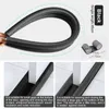 Ny Xiaomi 95 cm vattentät dörr Bottoom Seal Strip Draft Excluder Stopper Guard Double Silicone Rubber Foam Sound Insulation Strip