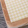 Set fresco sentenza set di fogli di lenzuola doppia materasso freddo materasso pieghevole rattan tappetino